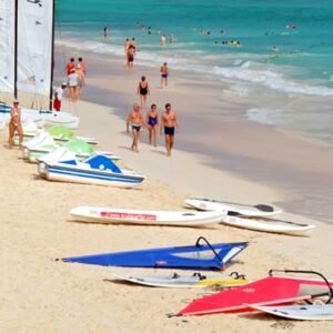 Playa del complejo Bahía Príncipe Turquesa